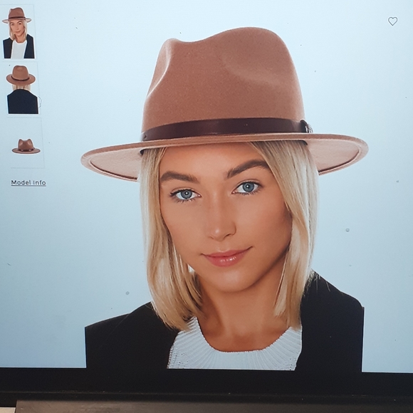 Vintage Accessories - AUTHENTIC COWGIRL INDIANA JONES PRAIRE FEDORA HAT